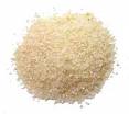 grits - Grits are made from white hominy and coarsely ground.  Hominy is made from corn with the hulls removed