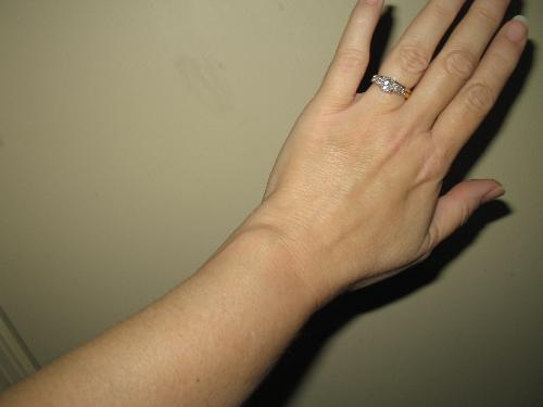 My Wedding Band - This is a picture of my wedding band set.
