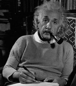 Einstein - "If I knew what I was doing,I wouldn&#039;t have done it"