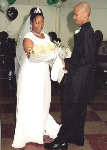 My wedding reception photo. - Here is the color shot of that reception photo.