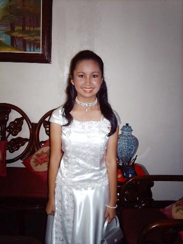 Dance with me! - my prom night when i was 4th year high school