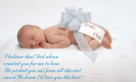 child - for me to love