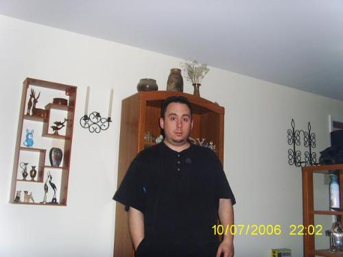 My oldest son - Here's another picture of my home. My son just happens to be in the middle of the picture.