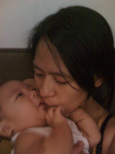 Mom and baby - this is chico and me