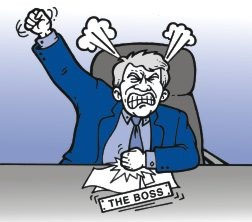 Making your boss angry - Making your boss angry enough to fire you..Was it justified?