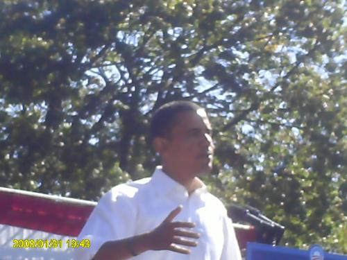 Obama - Vernon Park Rally