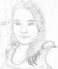 Sketch of me... - Done by computer program not drawn by me.