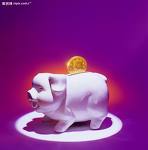 Save money - A golden pig