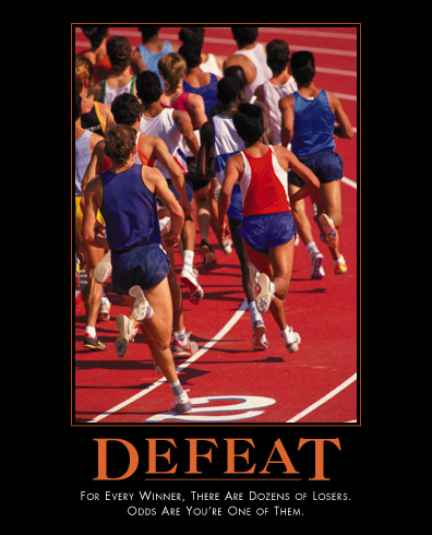 Defeat - u should defeat urself first than others