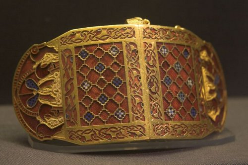 Sutton Hoo Armour - Note the exquisite workmanship from Anglo Saxon times.
