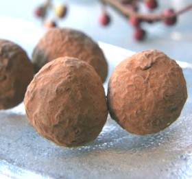 Snacks - Chocolate truffles - sweet and crunchy!