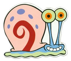 Gary - The most funniest cartoon figure who actually don't need more than 1 word to make me lough:)
