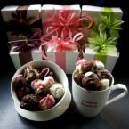 cups of chocolate - chocolate on cups and mugs
