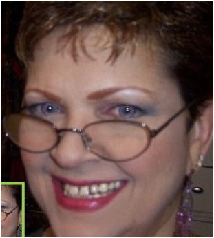 Me with 'Virtual' Amethyst eyes! (They're really d - Just dreaming - colored contacts! One of the best things since sliced bread!