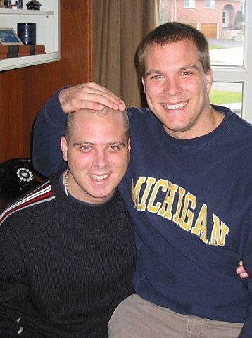 a photo of me and my brother - just a photo of me and my brother
