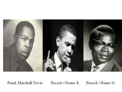 Davis, Obama Jr., Obama Sr. - Who does Barack look the most like?