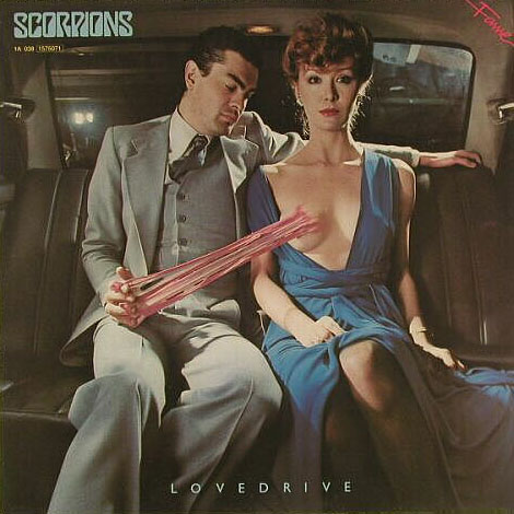 Scorpions - Lovedrive - album cover