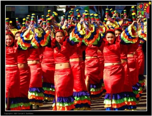 streetdance 4 - it is always this colorful and usually participated by high school and college students from the city!