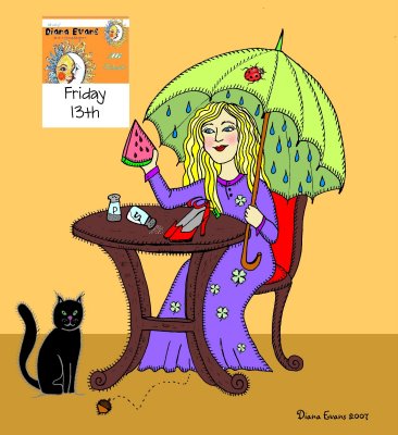 13 friday, black cat - 13 friday, black cat - bad luck