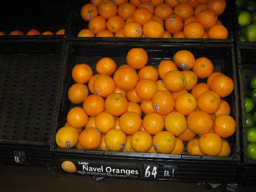 oranges - oranges are currently out of season where I live, would you pay extra to buy them.