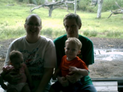 My family - A lovely pic of my family at our local zoo