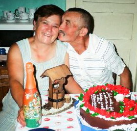 My parents..the world to me  - My parents at a surprise party for their 35th wedding anniversary.I could never be grateful enough for all the things they did and/or will do from now on.