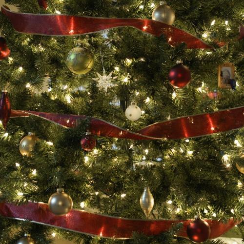 Christmas tree decorations - put your Christmas decorations up