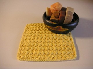 My Free Dishcloth Pattern -
I made up a pattern for a crochet dishcloth and had some people test it for me. Here is a pretty yellow one that an online friend made from my free pattern. My Free Dishcloth Pattern -
I made up a pattern for a crochet dishcloth and had some people test it for me. Here is a pretty yellow one that an online friend made from my free pattern.