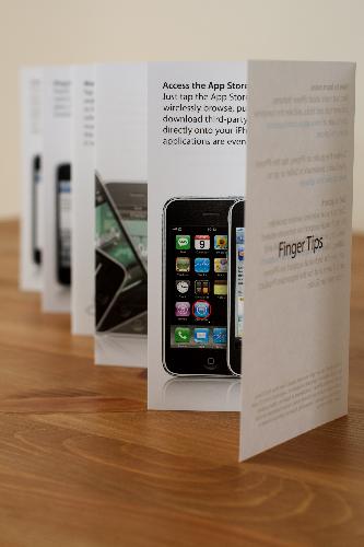 iPhone Finger Tips Brochure - Inside the iPhone Box items