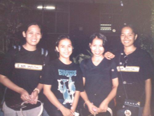 secretbear - secretbear with friends from college, divine, nenen and tonet
