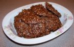No bake oatmeal choco peanut butter cookies - Picture of no bake oatmeal chocolate peanut butter cookies