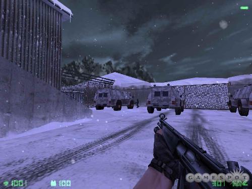 counterstrike - snow terrain