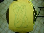 decorated bag - Not finished, but this is what I have so far.