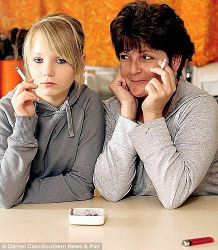 Mother Lets 13 Year Old Do Anything She Wants - This is the mother and daughter in question. The worst mother that I've seen in a very long time...