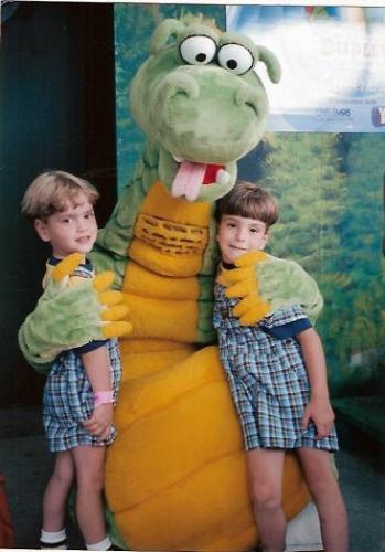 Dudley The Dragon -  Back whenever i was young i use to watch Dudley the Dragon and after seeing this photo i wonder what ever happened to this great show... Like c'mon Barney's still around...
