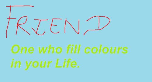 Friend - Meaning of a friend