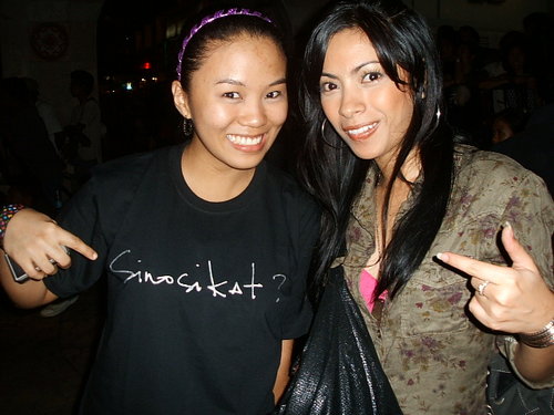 sino sikat? - my friend and the lead singer of sino sikat -- KAT.