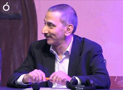 Ghanni Ma3 Ghassan - Ziad Rahbani in the show Ghanni Ma3 Ghassan,he was one of the jury members.