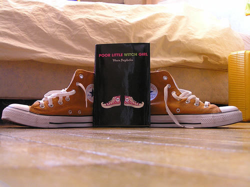 shoes - shoes and book