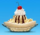 Banana Split - u can try doing this at the comfort of your own kitchen hehe