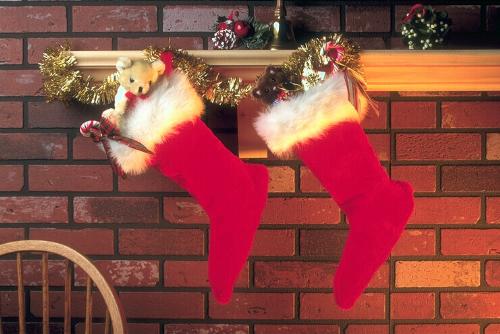 Christmas Decoration - Red Socks Decoration