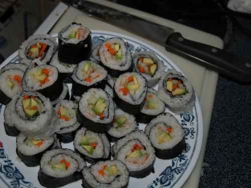 My sushi - I used my provided resources and...