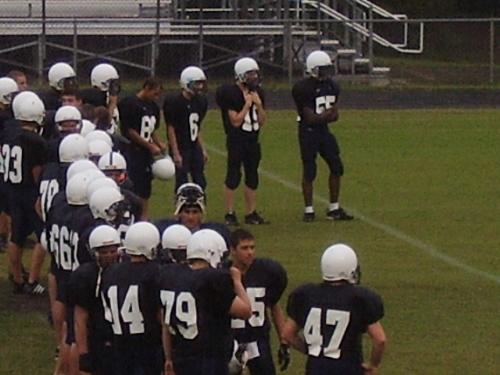 My son and his team! - My son with his football team
