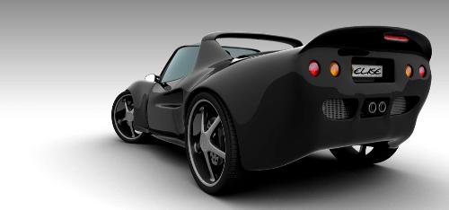 car - black car