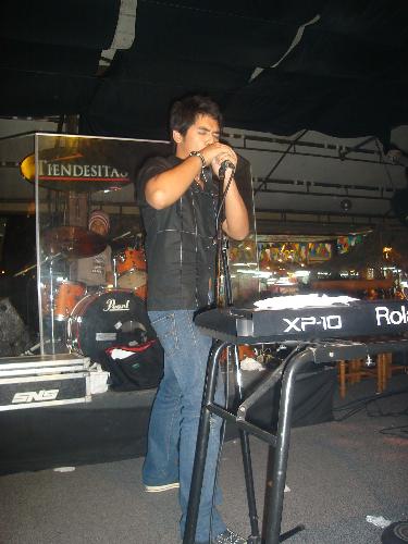 me at tiendesitas - a gig at tiendesitas........