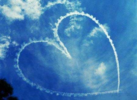 love is in air - love is really in air.