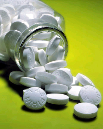 Aspirin - Bottle of aspirin