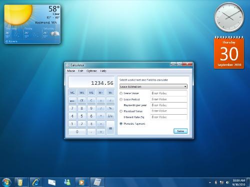 Windows 7 Calculator On Desktop - Windows 7 Calculator On Desktop picutre
It&#039;s very cool