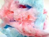 Cotton Candy - A swirl and mixture of blue and pink cotton candy.