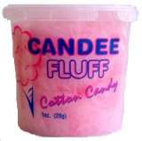 Cotton Candy Fluff - Cotton candy in a bucket.